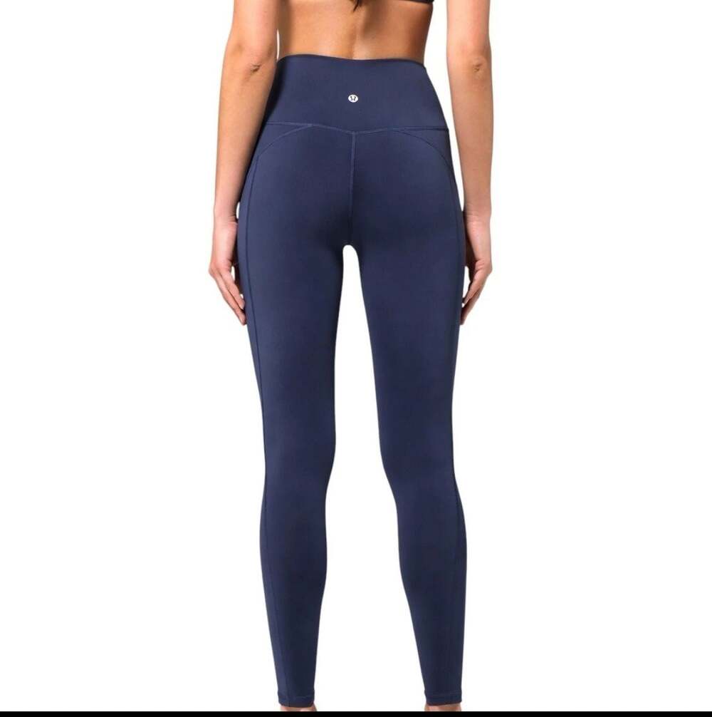 Lululemon Wunder Under High Rise Leggings 28” in Navy Size 2